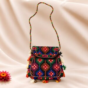 Hand Embroidered Traditional Crossbody Bag for Women pack of two